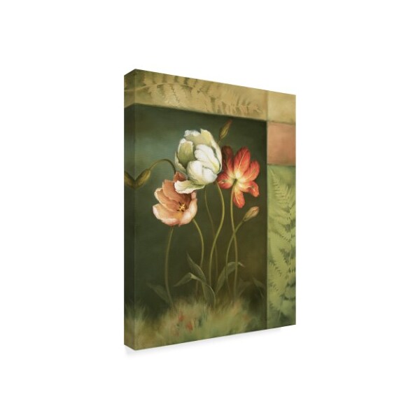 Lisa Audit 'Contemporary Tulips' Canvas Art,18x24